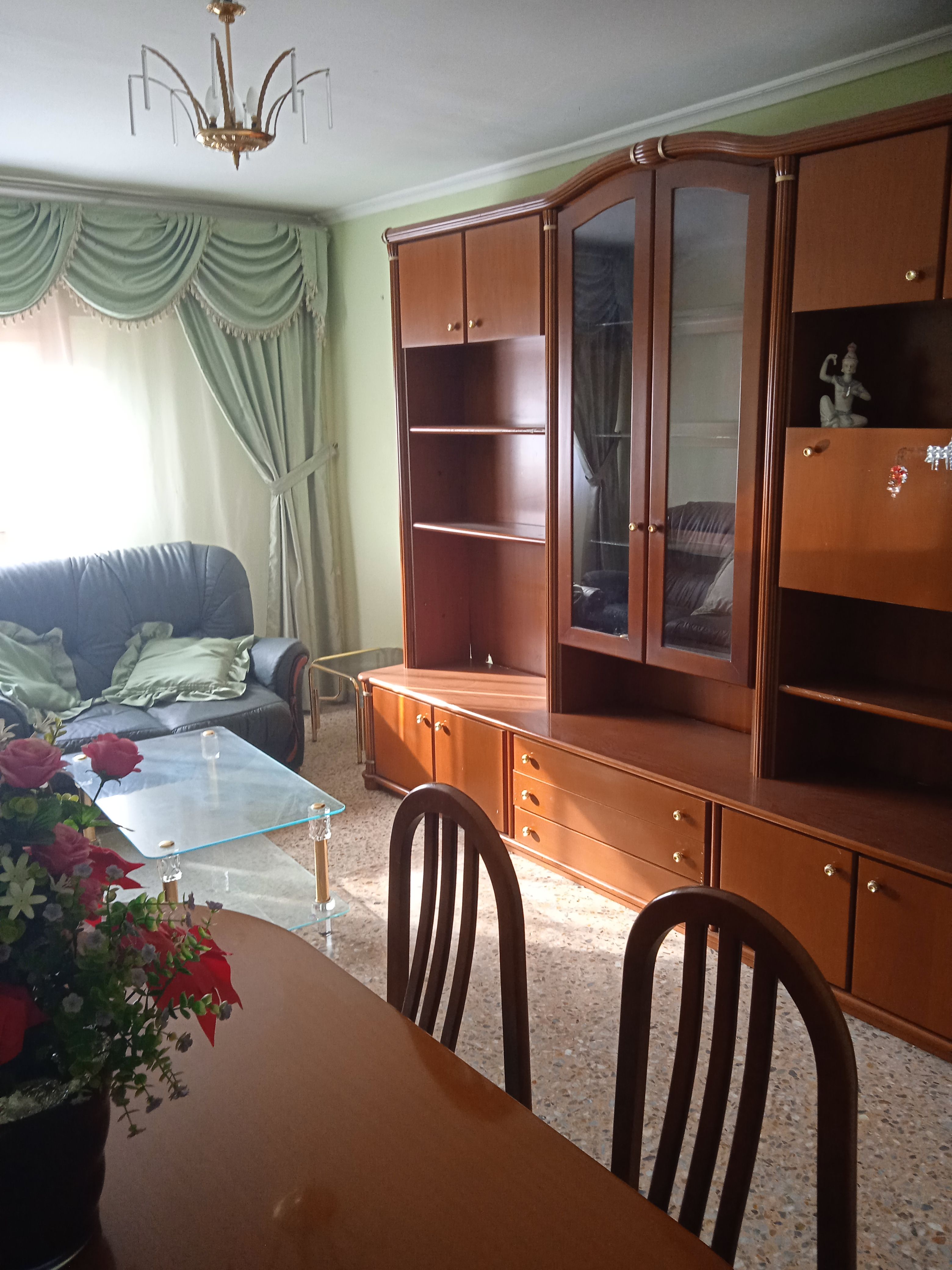Living room of Flat for sale in Gallur  with Heating, Terrace and Furnished