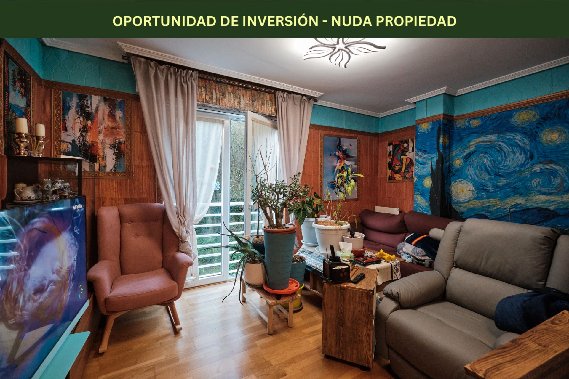 Sala d'estar de Pis en venda en Sada (A Coruña) amb Calefacció, Traster i Moblat