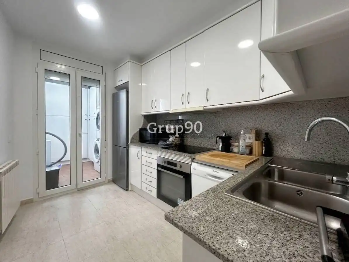 Kitchen of Houses for sale in  Lleida Capital  with Heating, Terrace and Storage room