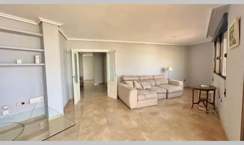 Sala de estar de Ático en venta en Almería con Aire acondicionado, Calefacción y Terraza