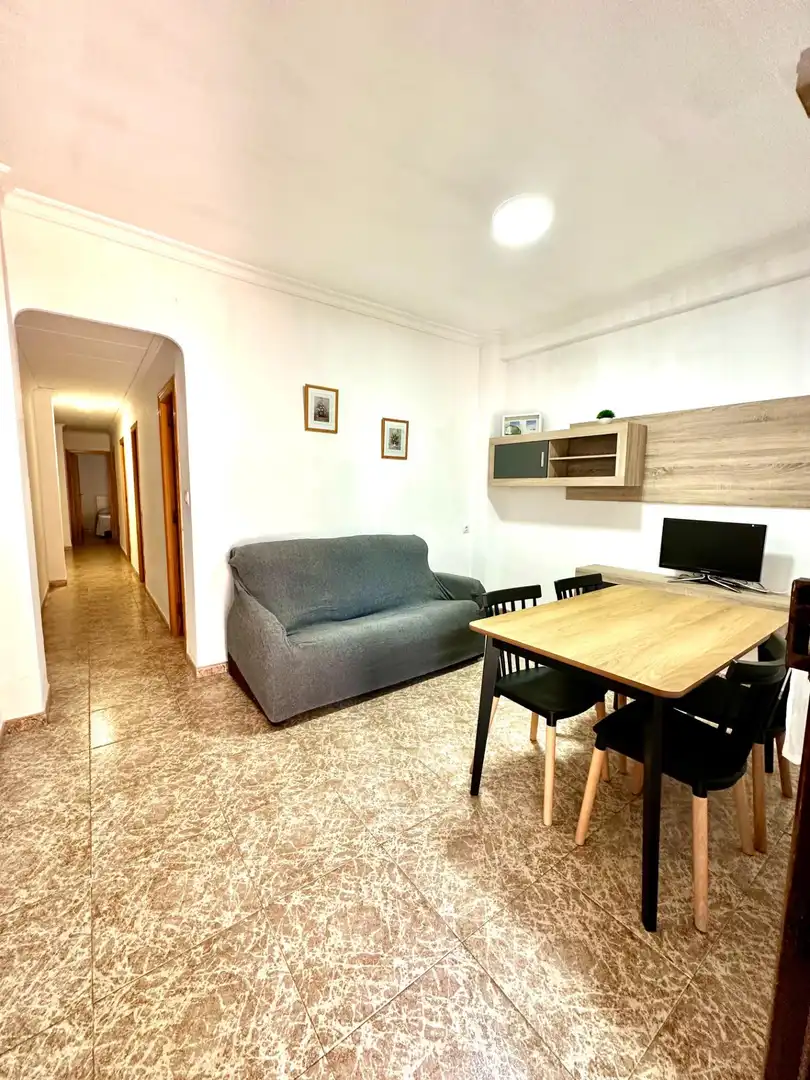 Sala d'estar de Apartament de lloguer en Miramar amb Terrassa, Moblat i Balcó