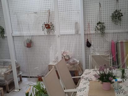 Garden of Flat for sale in  Madrid Capital  with Air Conditioner, Heating and Oven