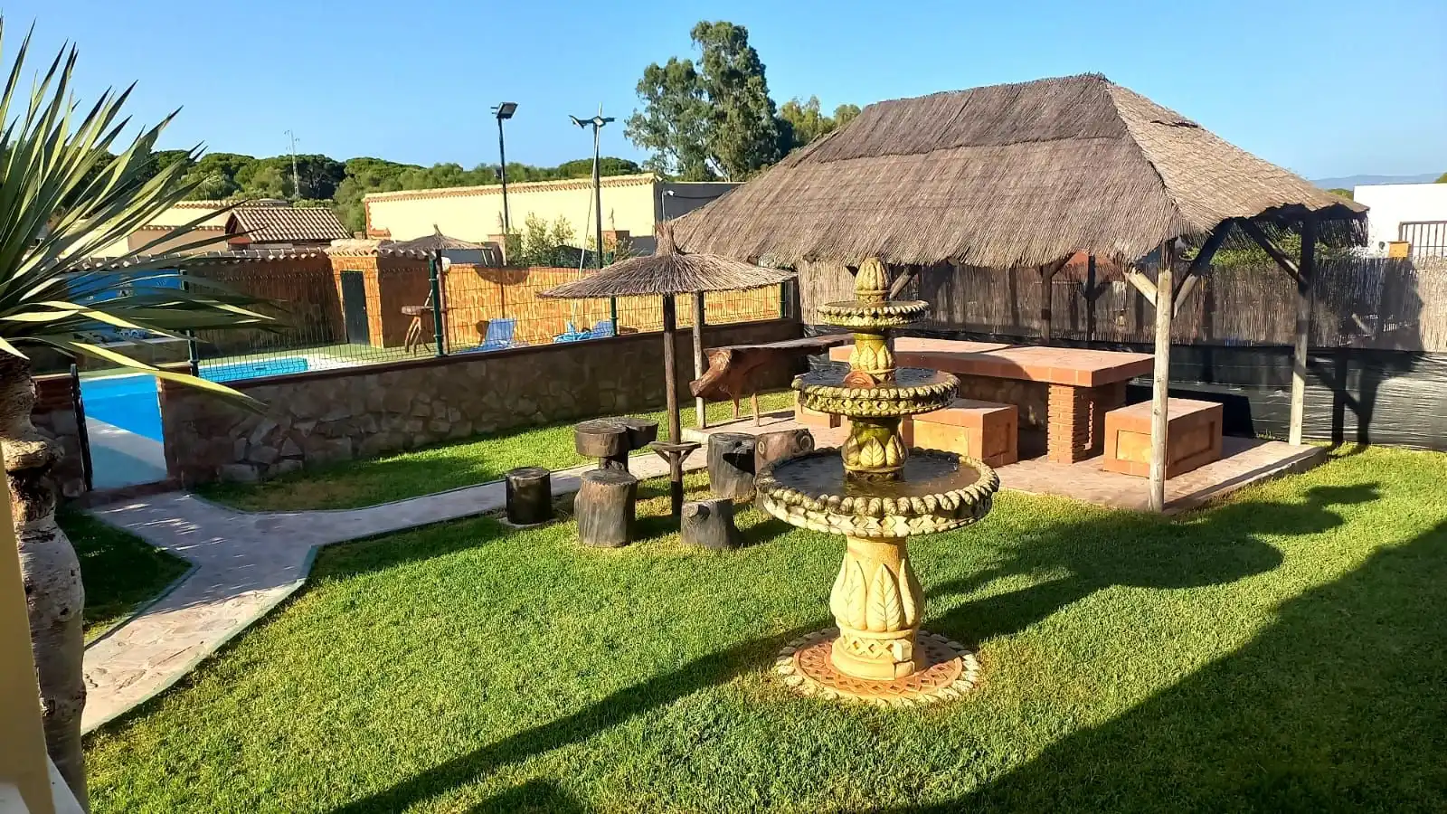 Jardín de Casa o chalet de alquiler en Barbate con Aire acondicionado, Calefacción y Jardín privado