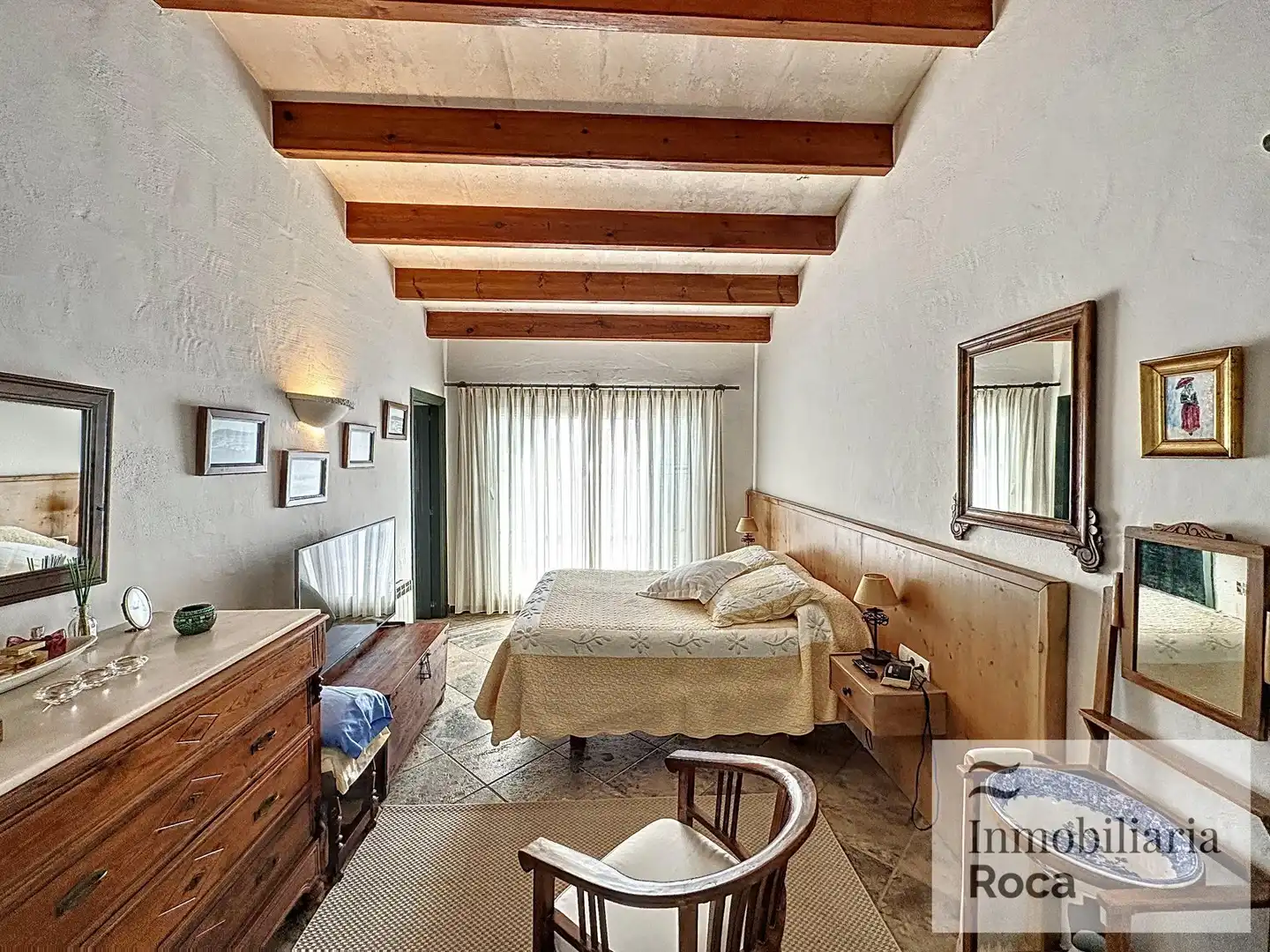 Bedroom of Houses for sale in Es Mercadal  with Air Conditioner, Heating and Private garden
