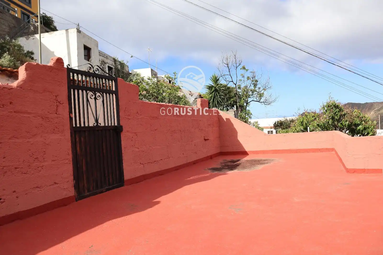 Vista exterior de Casa o chalet en venta en Hermigua con Amueblado