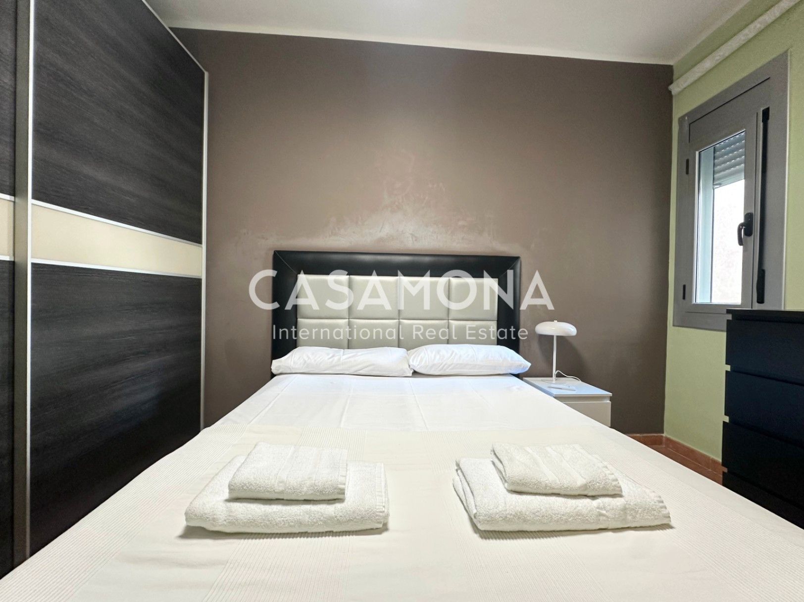 Bedroom of Apartment to rent in  Barcelona Capital  with Heating, Furnished and Internet