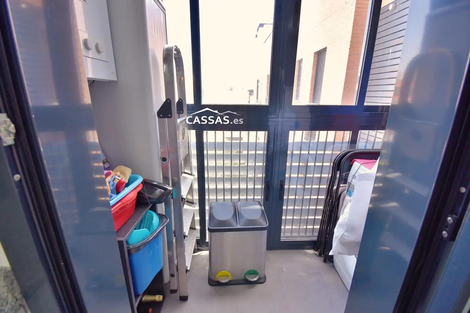 Balcony of Flat for sale in Torrejón de Ardoz  with Air Conditioner and Heating