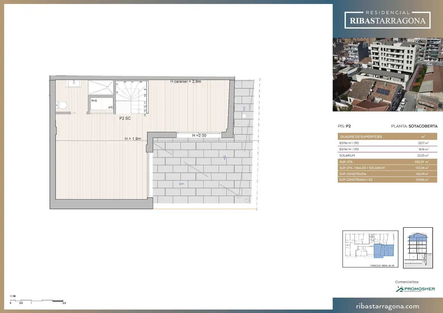Duplex con terrazza in vendita a Carrer de Francesc Ribas 46, imagen 7