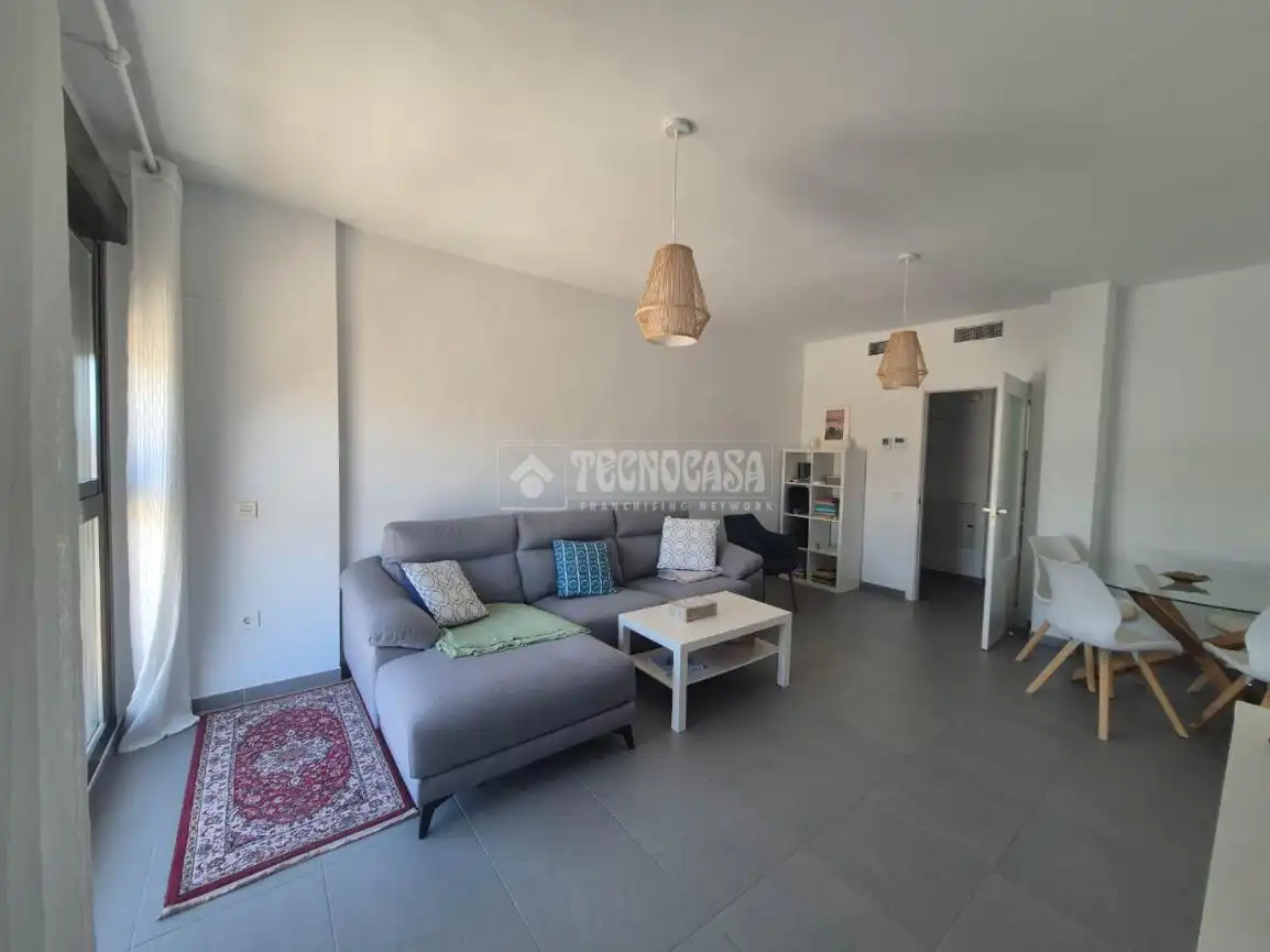 Living room of Flat for sale in Málaga  with Storage room and Furnished