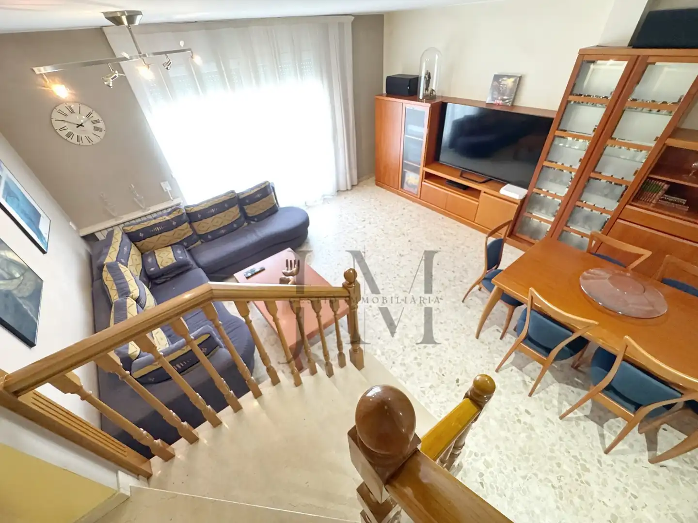 Wohnzimmer von Maisonette zum Verkauf in Terrassa mit Heizung, Terrasse und Abstellraum