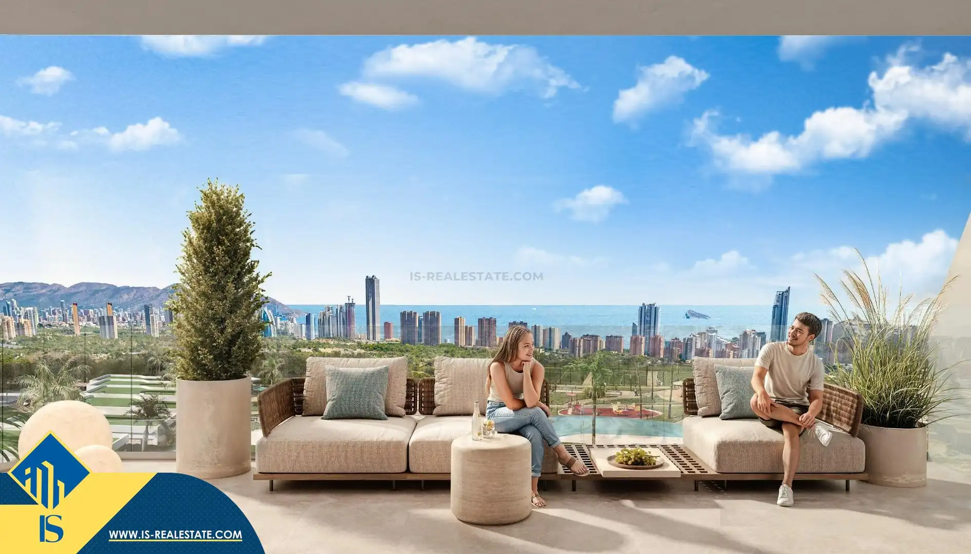 Flat with pool for sale in Golf Bahía