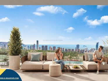 Flat with pool for sale in Golf Bahía