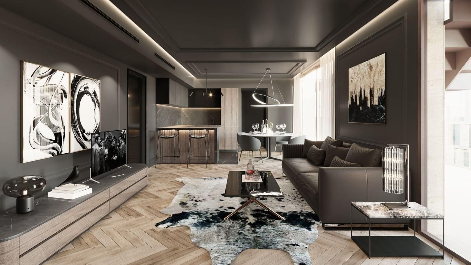 Sala d'estar de Apartament en venda en  Palma de Mallorca amb Aire condicionat, Calefacció i Jardí privat