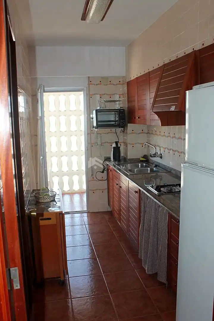 Cocina de Apartamento de alquiler en Benicasim / Benicàssim con Terraza, Piscina y Piscina comunitaria