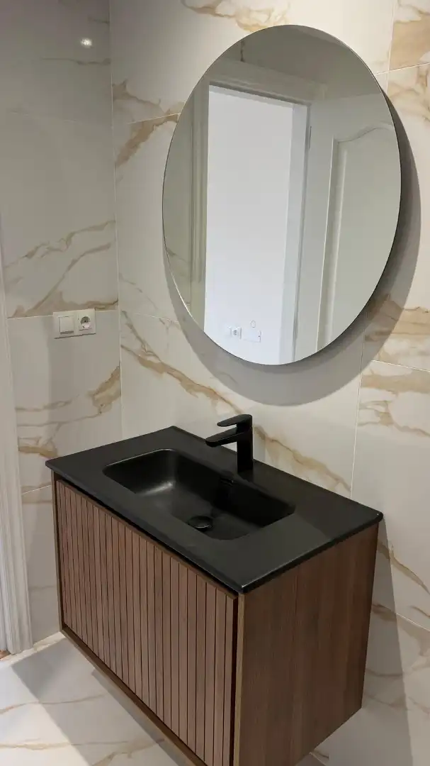Bathroom of Flat for sale in Carballo  with Heating
