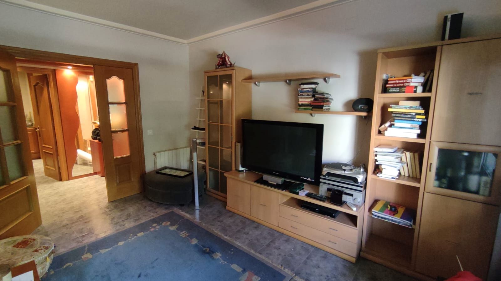 Living room of Flat for sale in  Barcelona Capital  with Air Conditioner, Heating and Oven