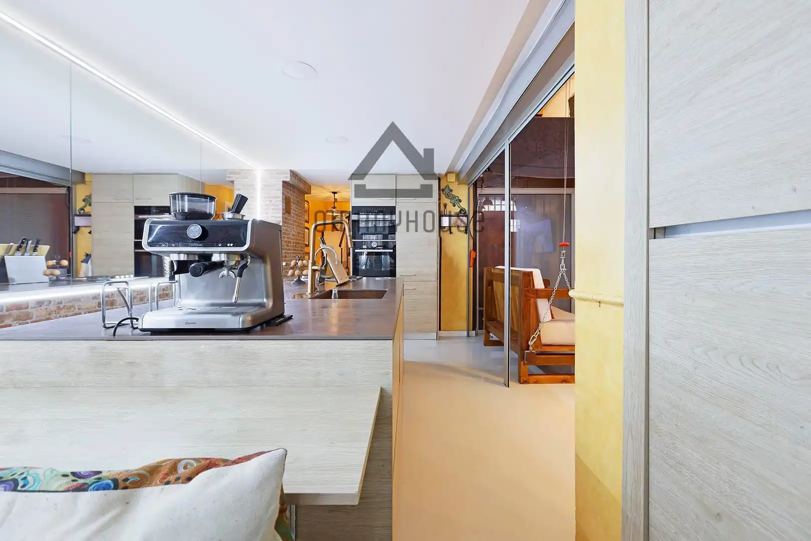 Kitchen of Duplexes for sale in Barcelona  with Air Conditioner, Parquet flooring and Terrace