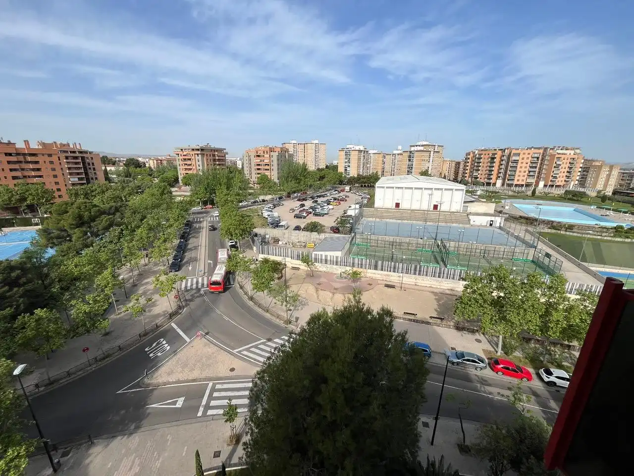 Vista exterior de Pis de lloguer en Zaragoza amb Aire condicionat, Calefacció i Parquet