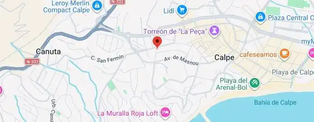 Ático en venta en Calpe / Calp con Terraza y Amueblado