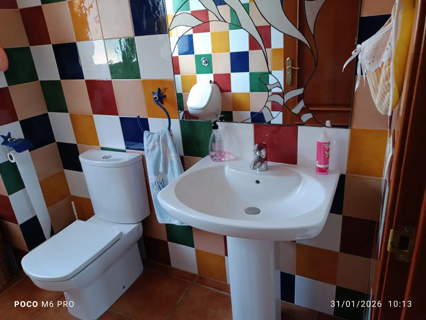 Badezimmer von Haus oder Chalet zum Verkauf in Palau-solità i Plegamans mit Heizung, Privatgarten und Terrasse