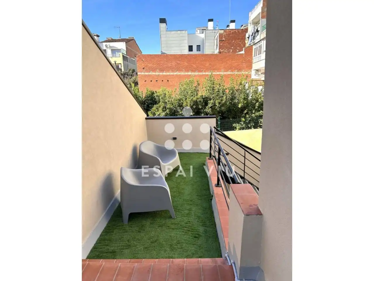 Terrasse von Haus oder Chalet zum Verkauf in Terrassa mit Klimaanlage, Heizung und Privatgarten