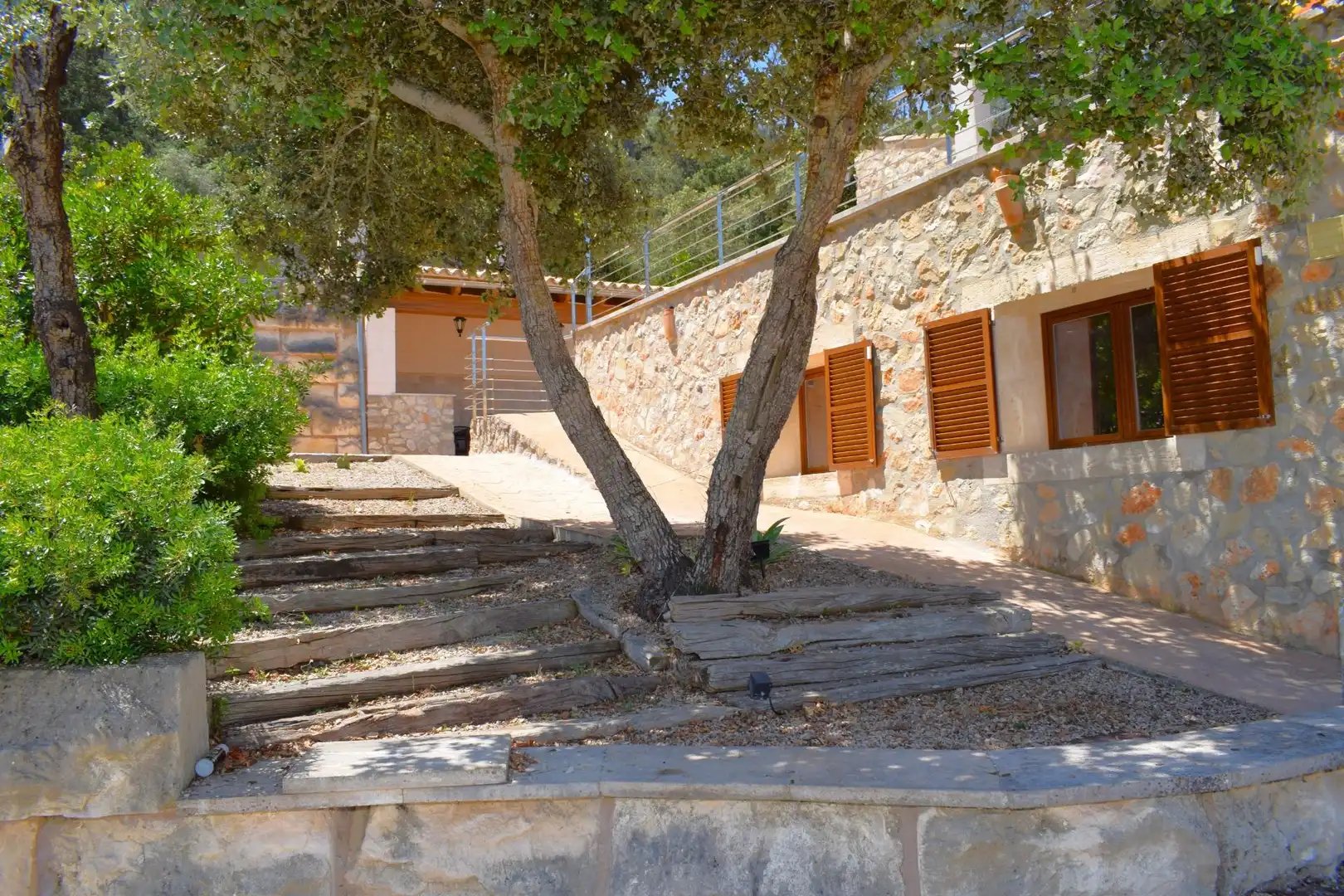Exterior view of Country homes for rent in Sineu  with Air Conditioner, Private garden and Terrace