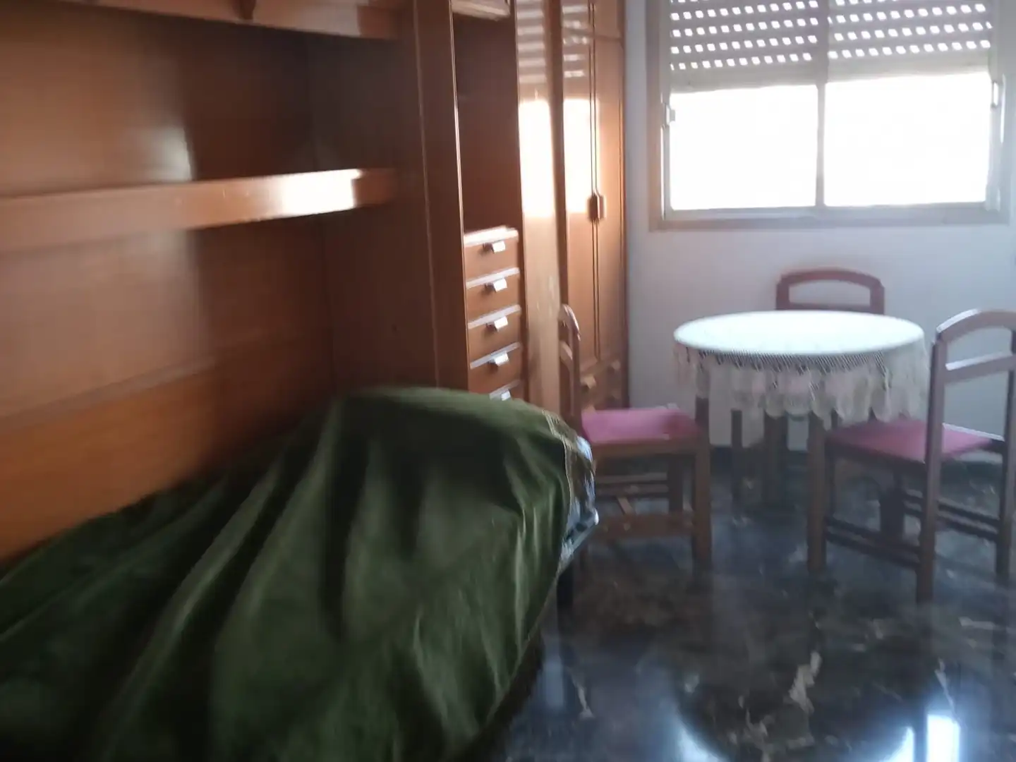 Schlafzimmer von Wohnung zur Miete in Murcia mit Klimaanlage, Heizung und Möbliert