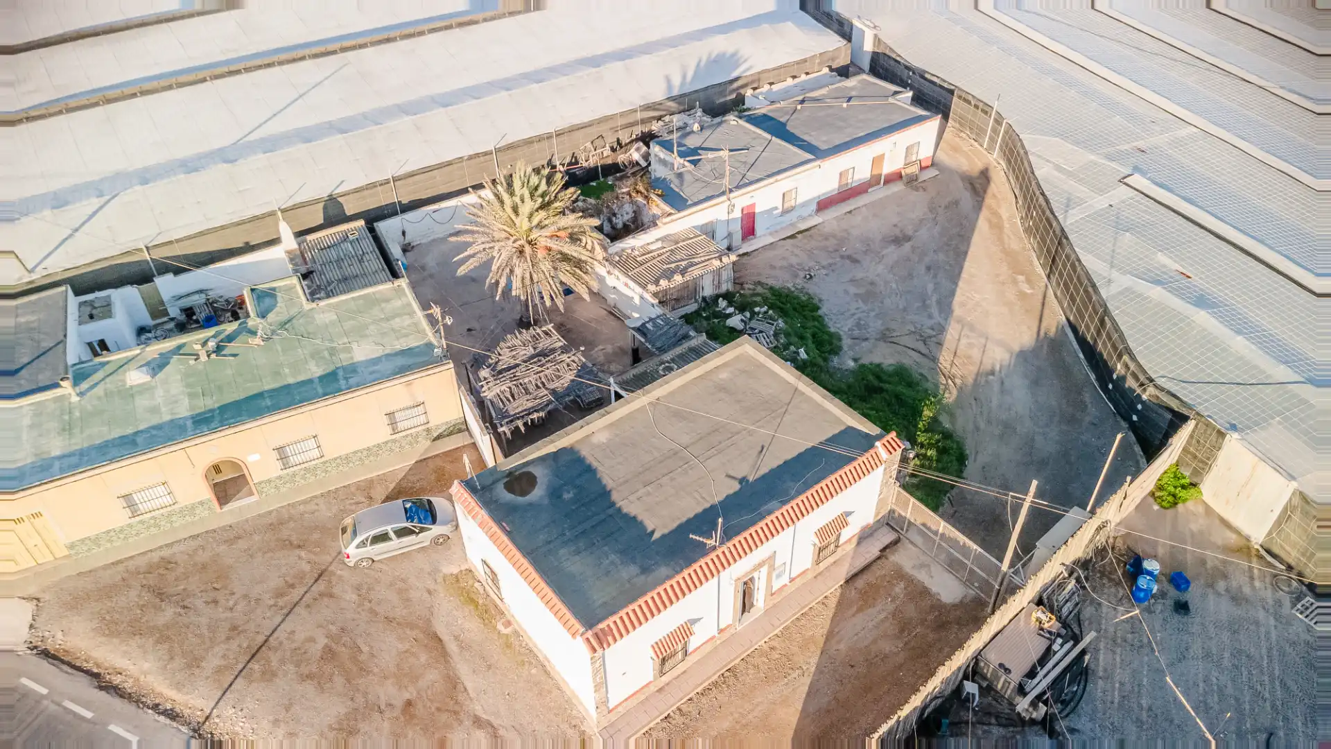 Vista exterior de Finca rústica en venta en El Ejido con Amueblado