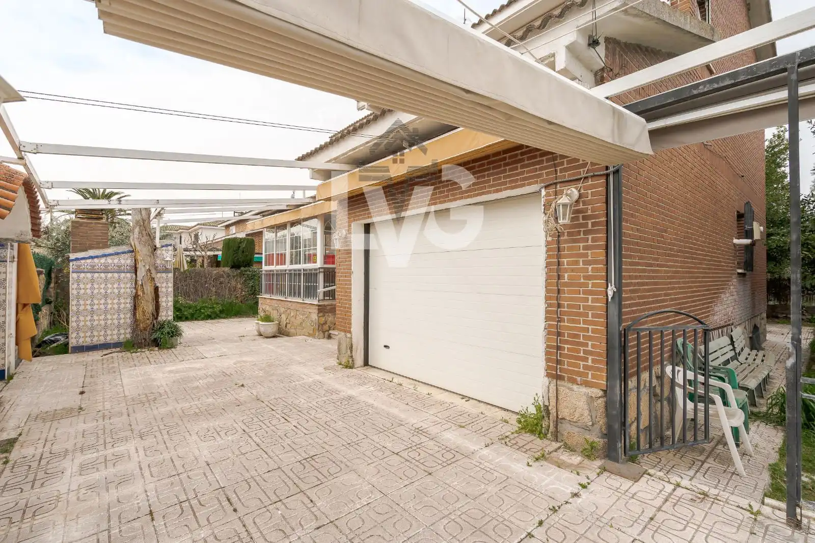 Außenansicht von Haus oder Chalet zum Verkauf in Fuente El Saz de Jarama mit Heizung, Möbliert und Ofen
