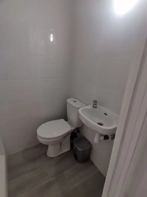 Baño de Ático para compartir en Almería con Terraza, Amueblado y Horno