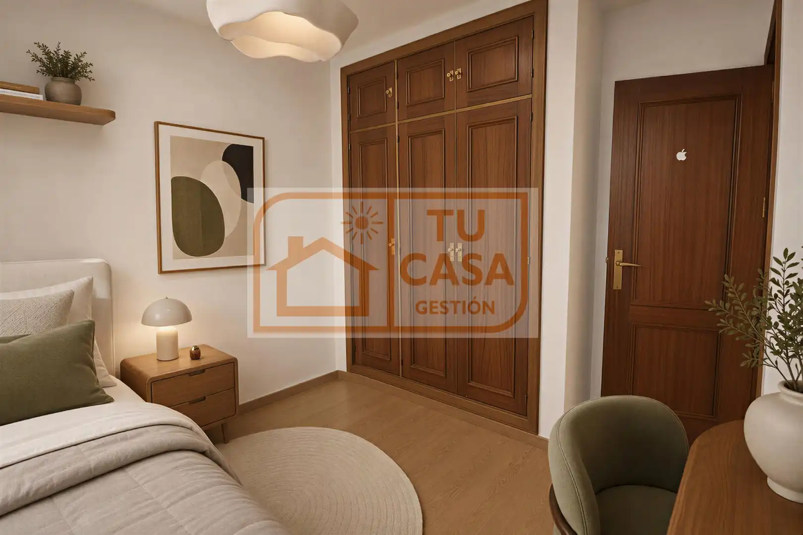 Dormitori de Pis en venda en Madrid amb Calefacció, Parquet i Terrassa