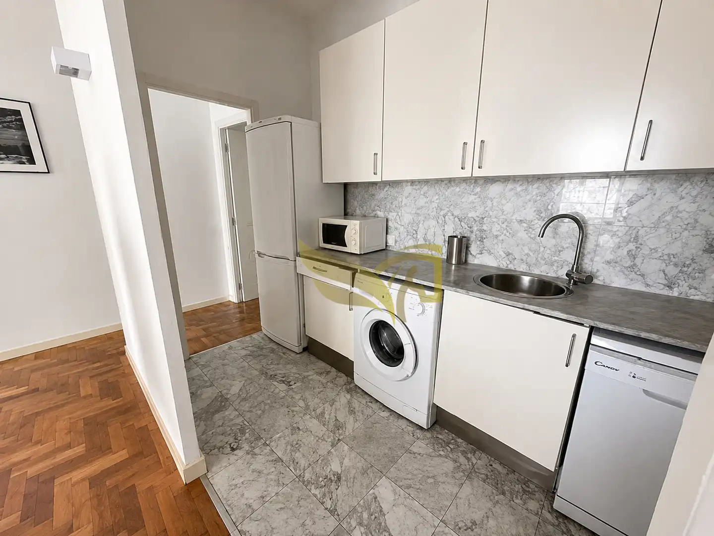 Küche von Wohnung zum Verkauf in Madrid mit Klimaanlage, Heizung und Terrasse