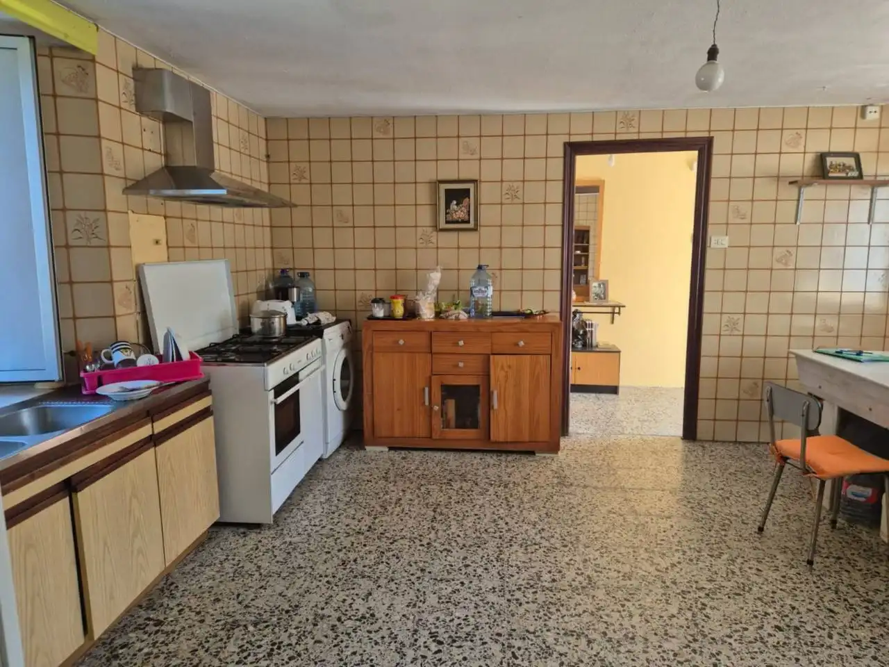 Cocina de Casa o chalet en venta en Mesía con Jardín privado