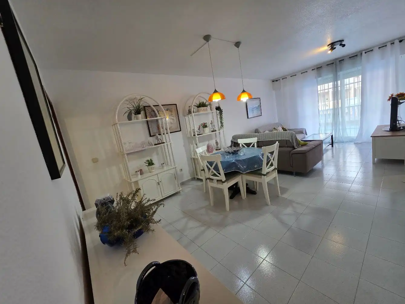 Living room of Apartments for sale in La Manga del Mar Menor  with Terrace, Furnished and Balcony