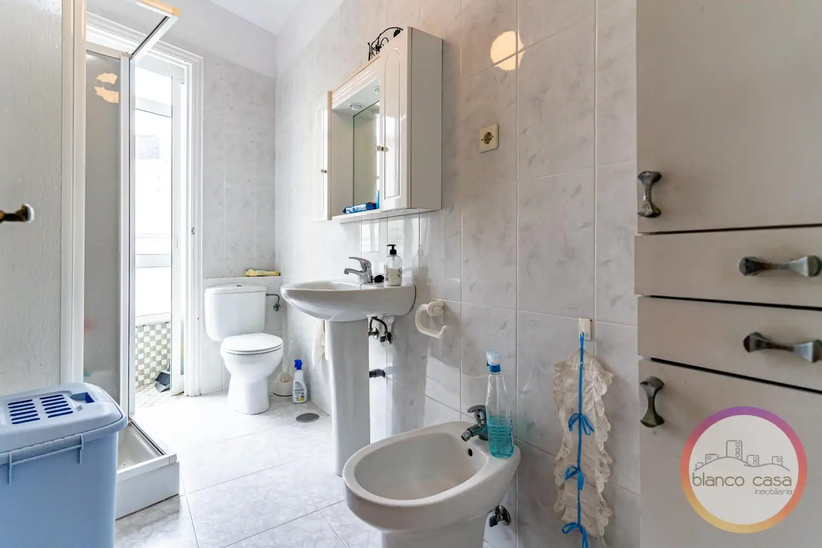 Bathroom of Flat for sale in Ponteceso  with Heating, Terrace and Storage room