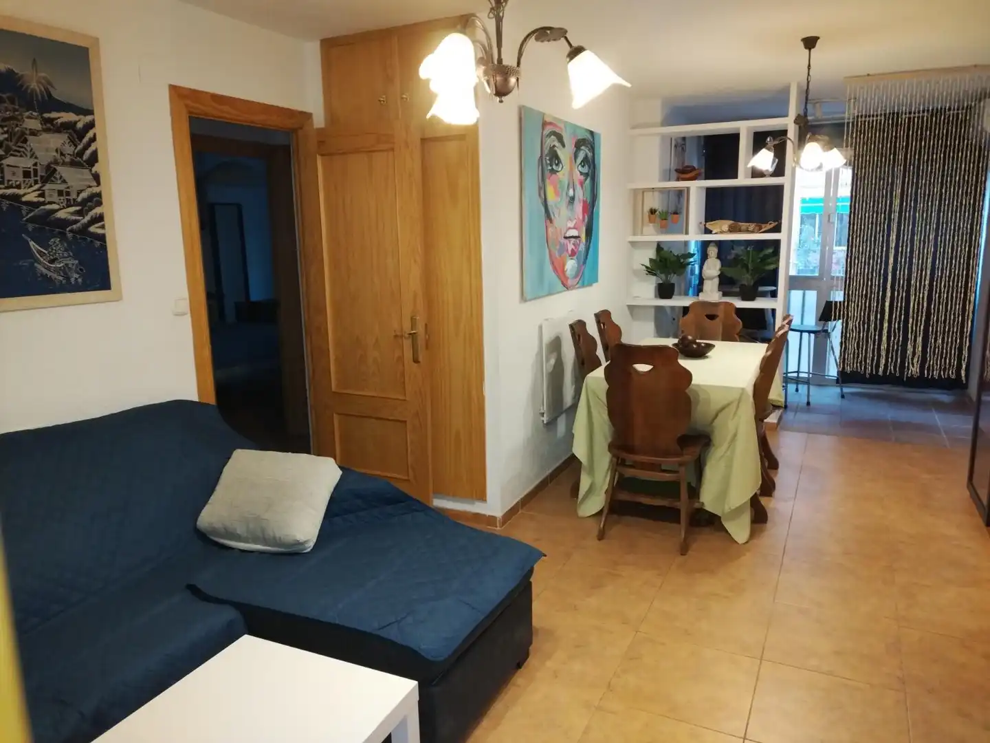 Sala de estar de Piso de alquiler en Granada con Aire acondicionado y Amueblado