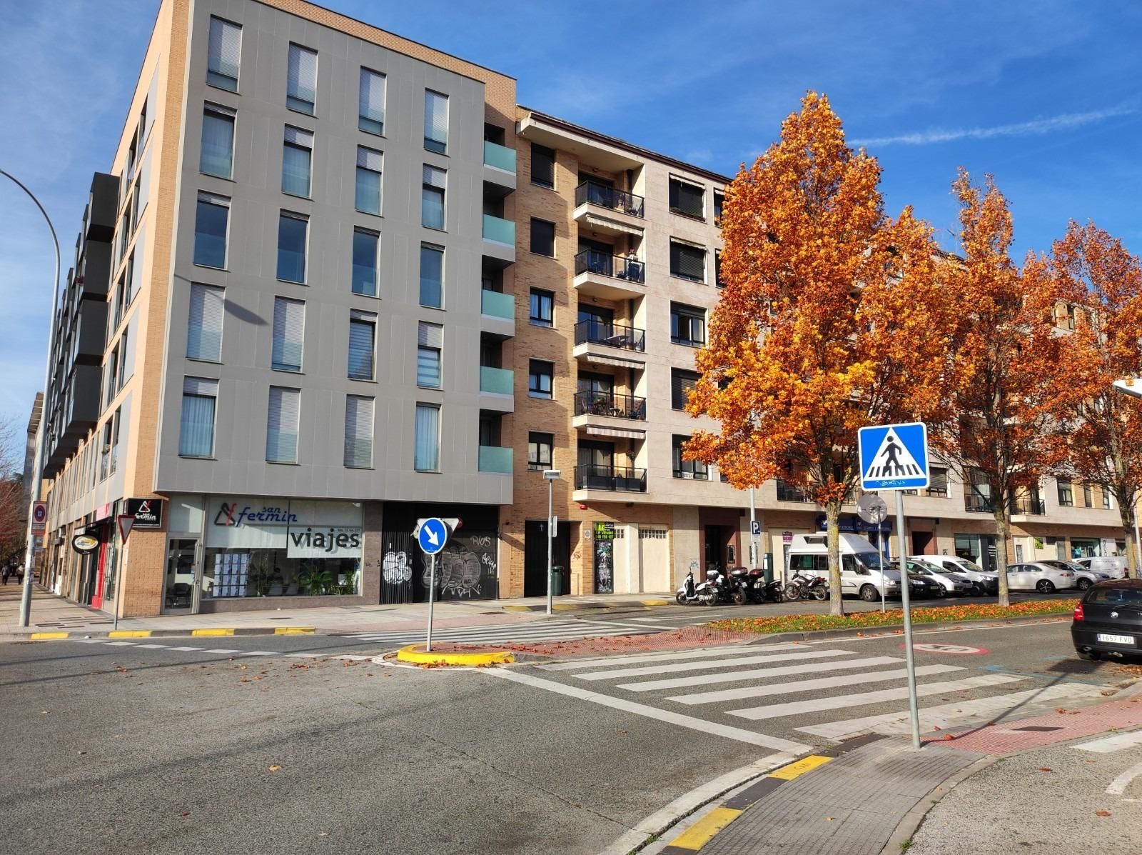 Vista exterior de Garatge en venda en  Pamplona / Iruña