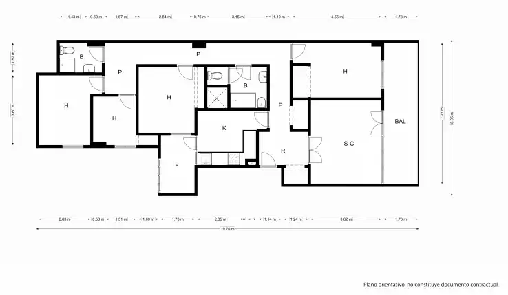 Piso con ascensor en venta en C/ Orense, imagen 35