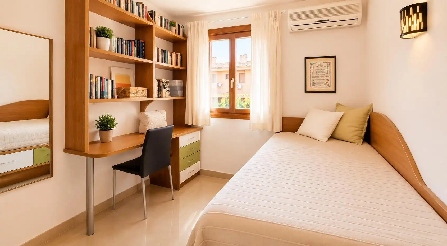 Bedroom of Houses for sale in  Palma de Mallorca  with Air Conditioner, Heating and Terrace