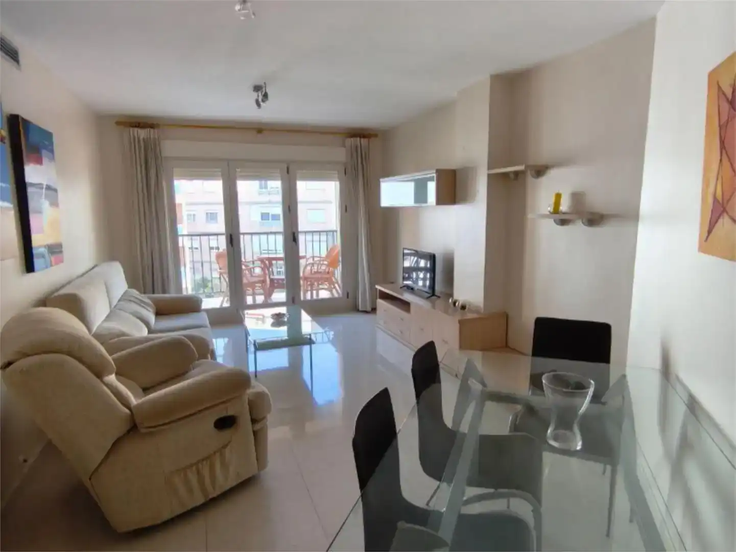 Living room of Flat for rent in La Pedrera - Vessanes
