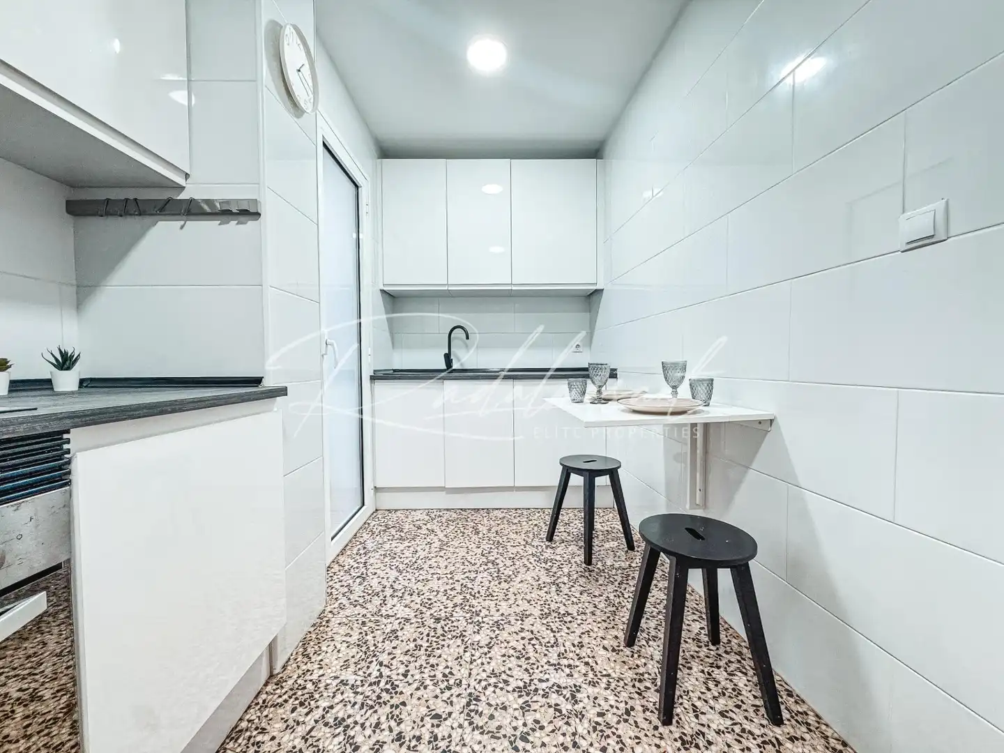 Kitchen of Flat for sale in Cambrils  with Air Conditioner, Terrace and Furnished