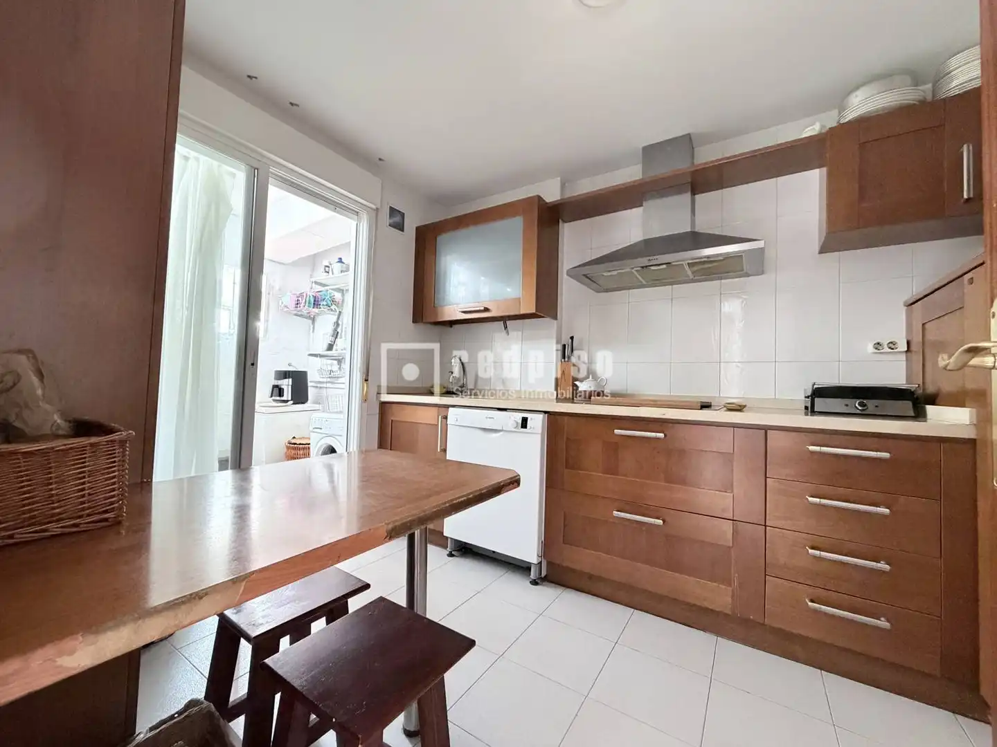 Cocina de Casa o chalet en venta en Rincón de la Victoria con Aire acondicionado, Terraza y Amueblado