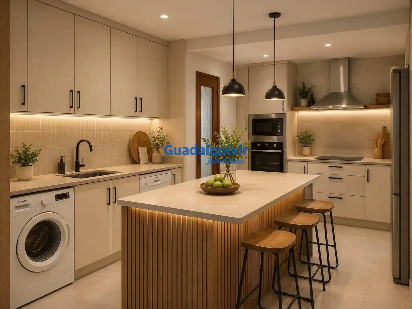 Cocina de Piso en venta en Sevilla con Aire acondicionado y Balcón