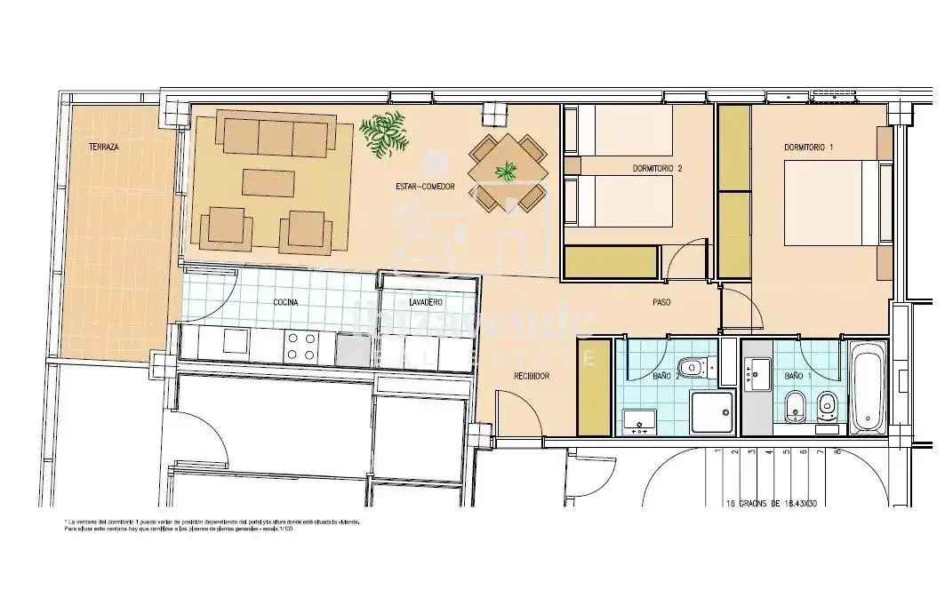 Wohnung mit Pool zur Miete in Pere Matutes Noguera, imagen 47