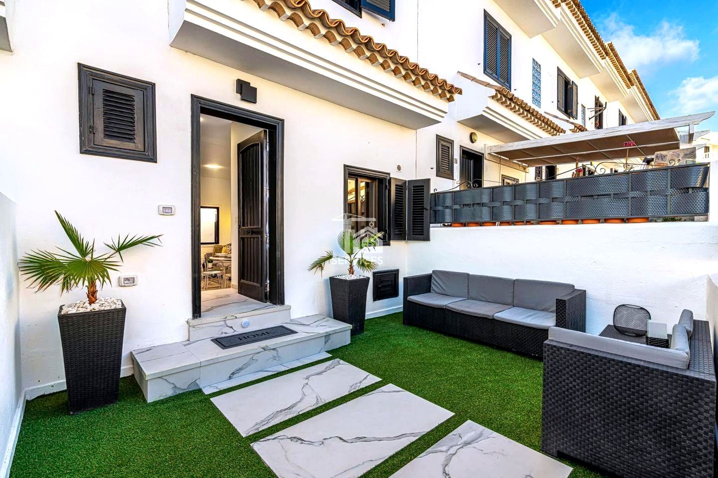 Terrassa de Casa adosada en venda en Arona amb Aire condicionat, Jardí privat i Terrassa