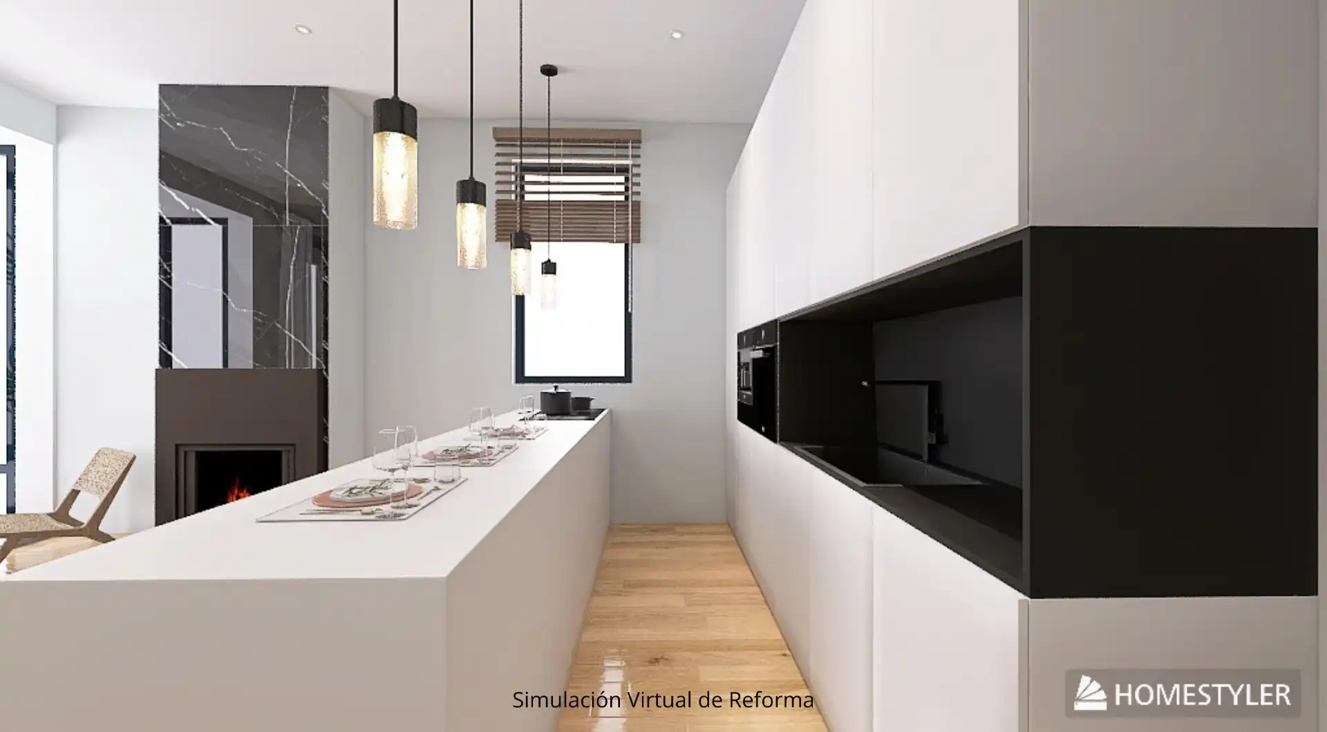 Cocina de Piso en venta en Bilbao  con Calefacción, Terraza y Balcón