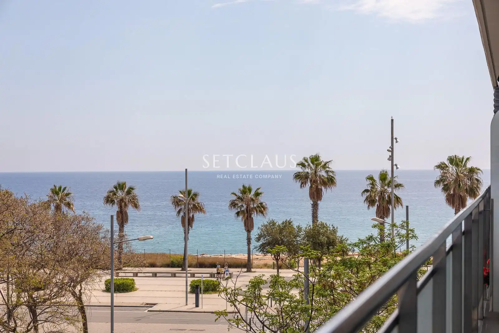 Terrasse von Wohnung zum Verkauf in Badalona mit Klimaanlage, Heizung und Terrasse