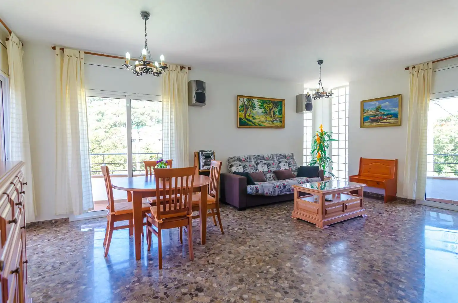 Sala d'estar de Casa o xalet en venda en Lloret de Mar amb Terrassa i Piscina