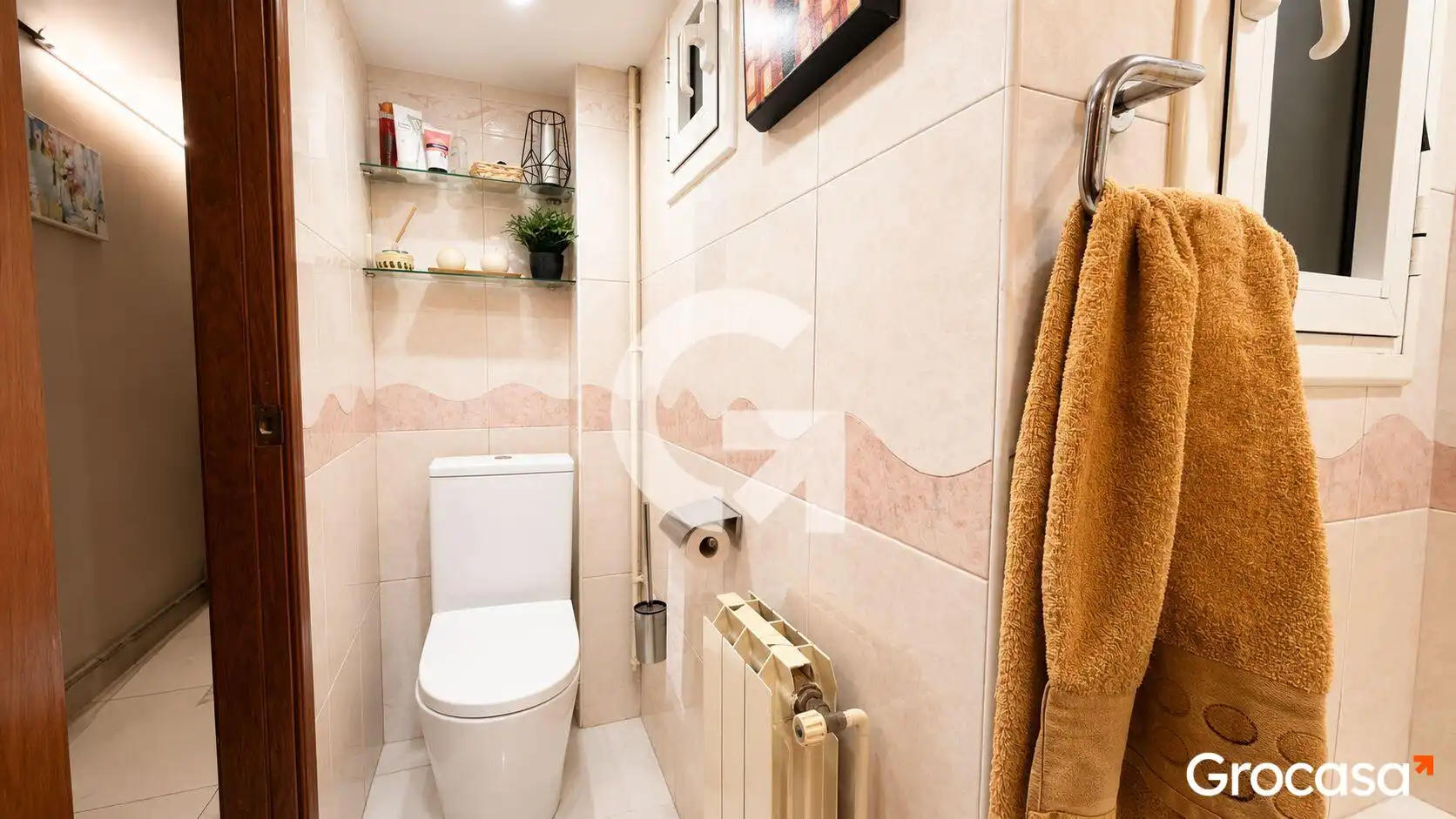 Bathroom of Flat for sale in Barcelona  with Air Conditioner and Heating