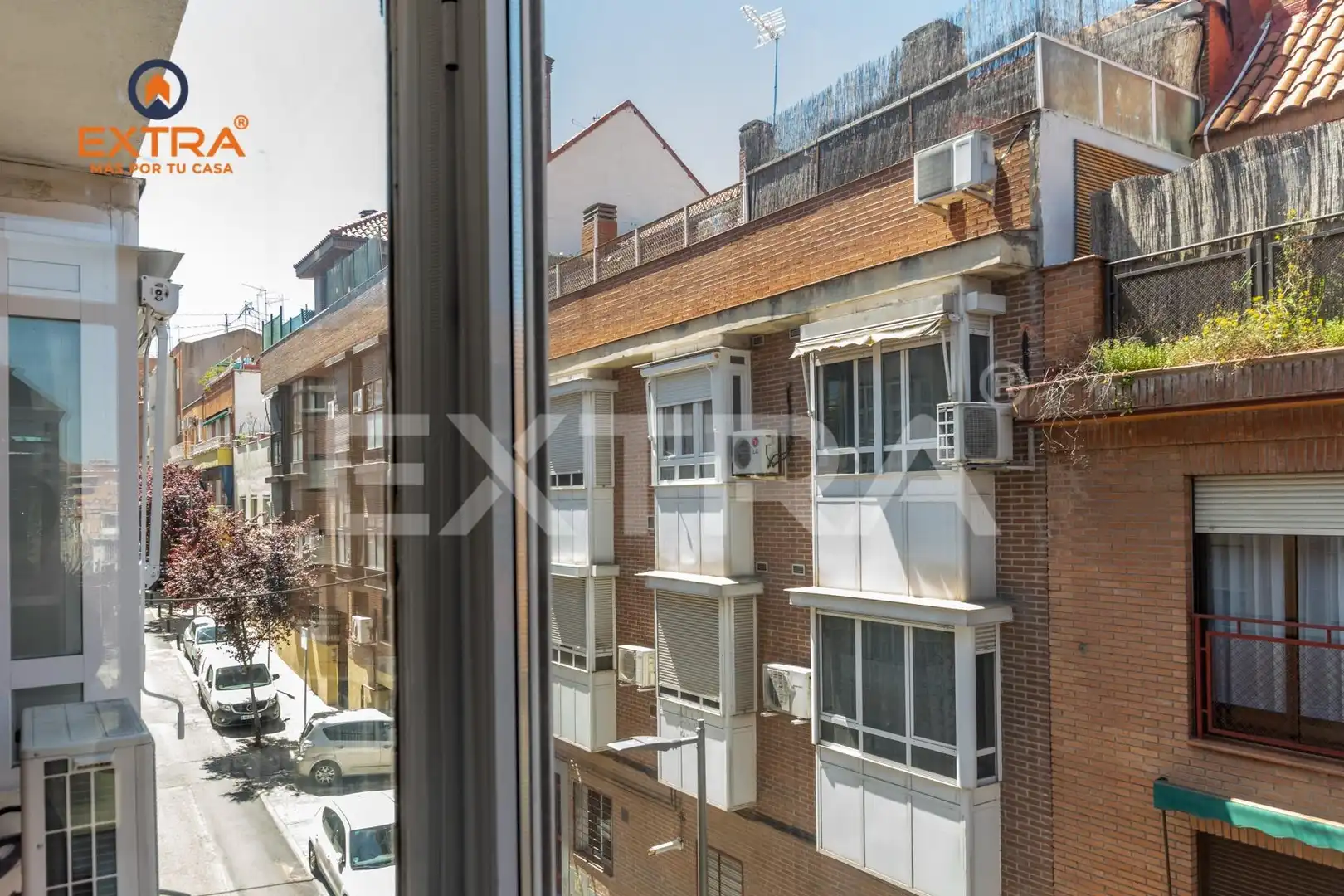Exterior view of Flat for rent in Madrid  with Heating